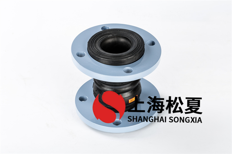 口徑DN200，350長的雙鼓限位軟連接，雙鼓即雙球
